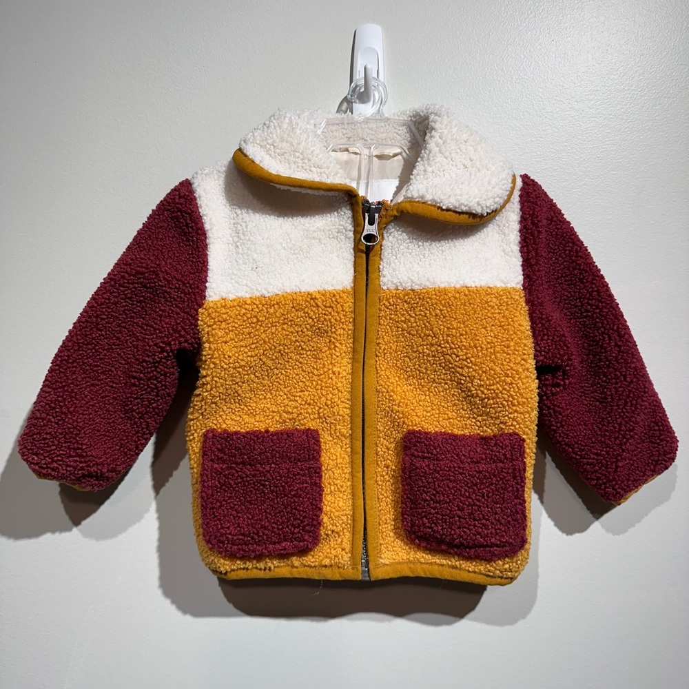 Baby Sherpa jacket 3-6 months